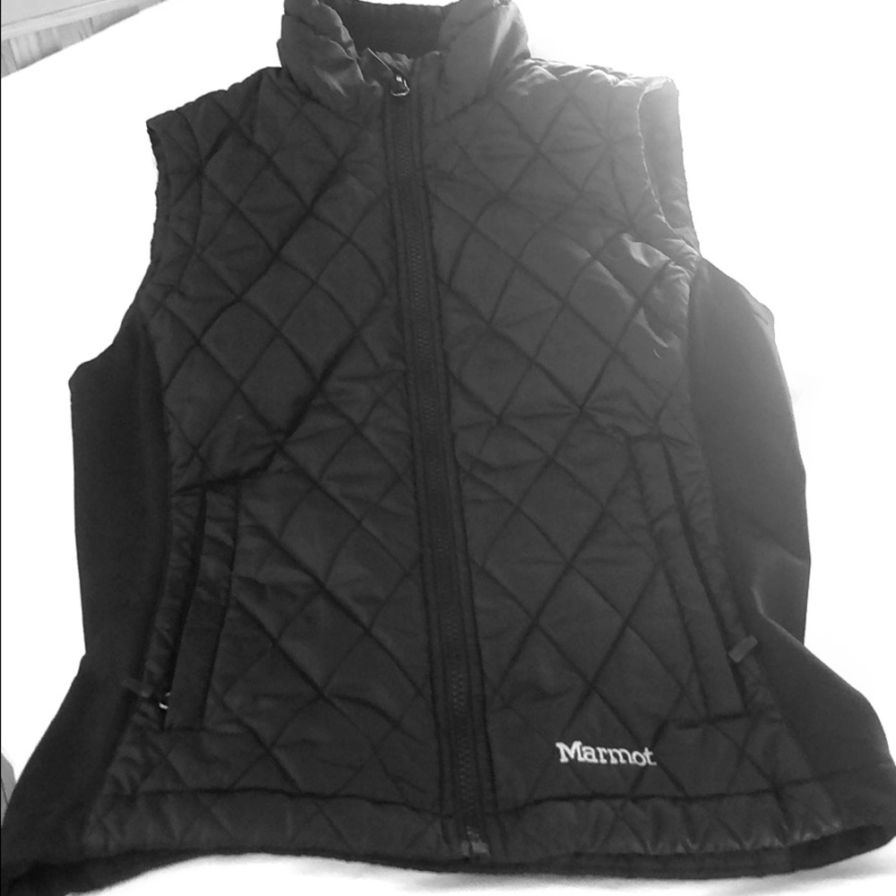 Ladies black size Small Marmot Vest